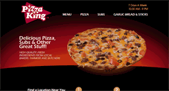 Desktop Screenshot of pizzakingappleton.com